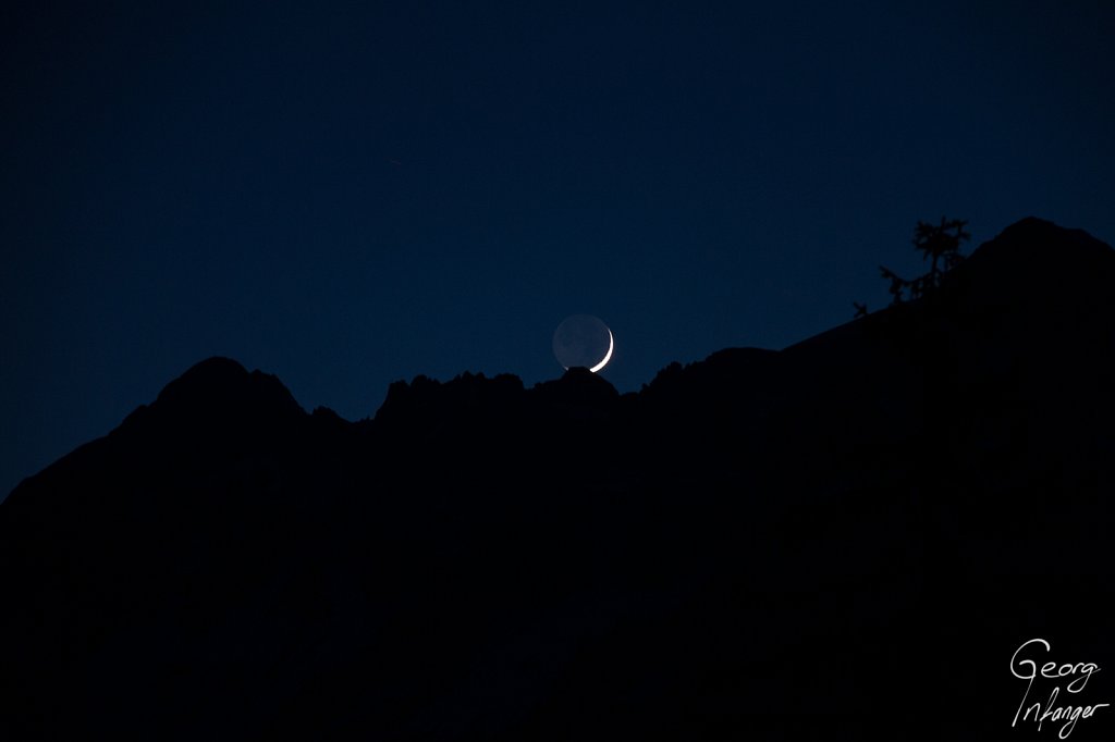  - alpen berge engelberg georg infanger mond nacht switzerland 